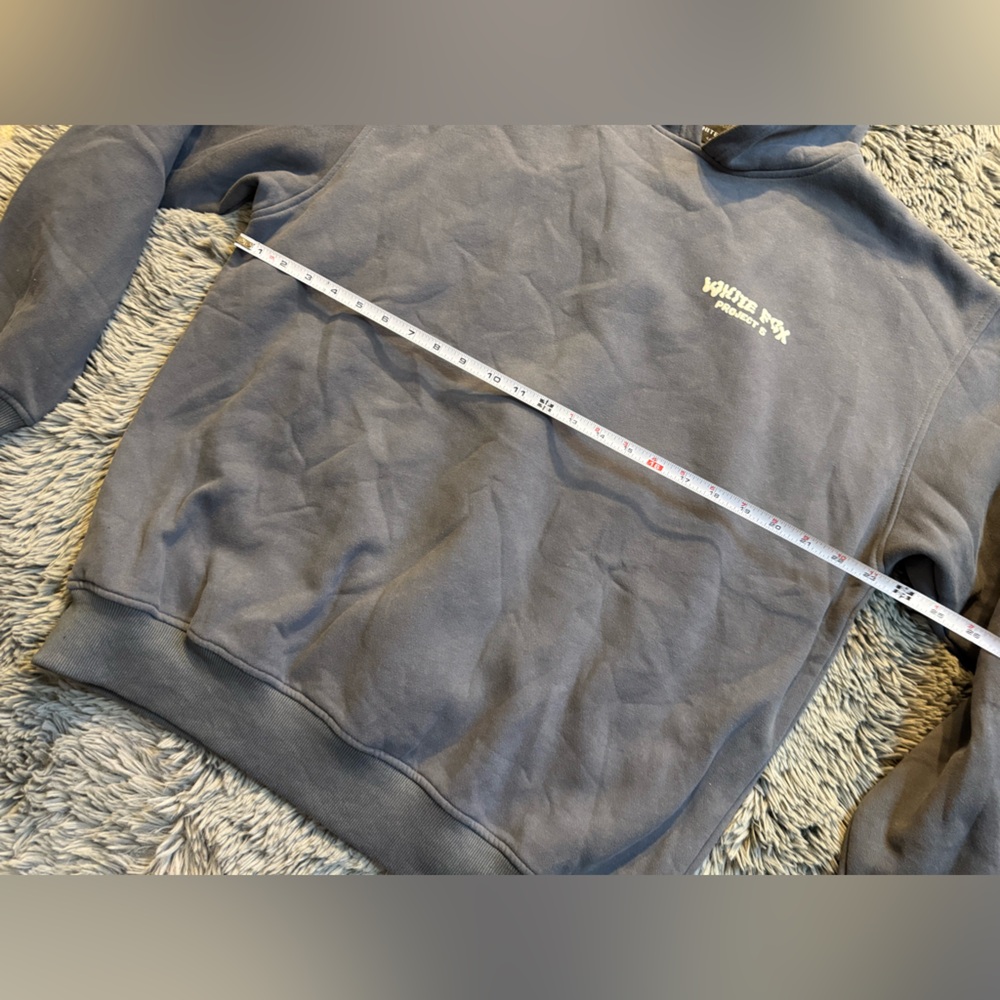 White Fox Project 5 Oversized Hoodie Size L/XL - Picture 7 of 8